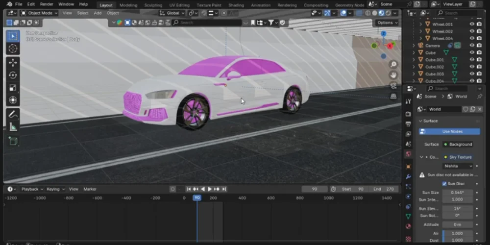 3D Car Project
